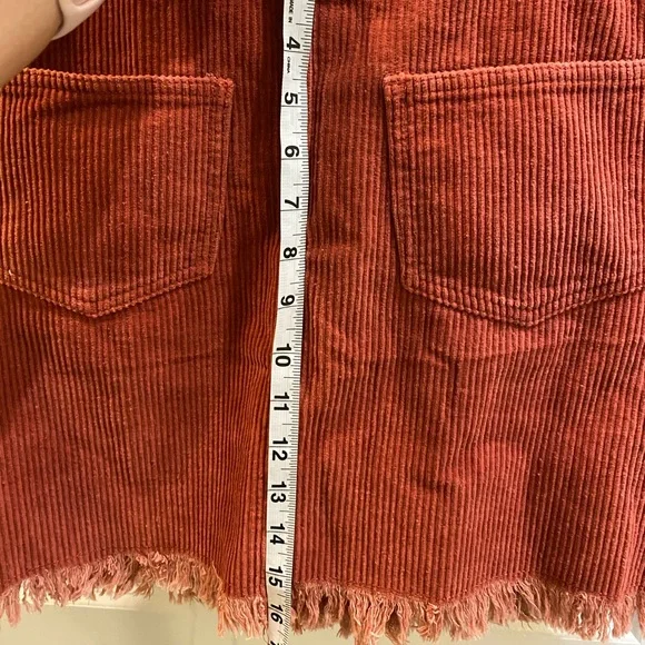 MINK PINK Empire Cord Mini Skirt - Picture 4 of 16